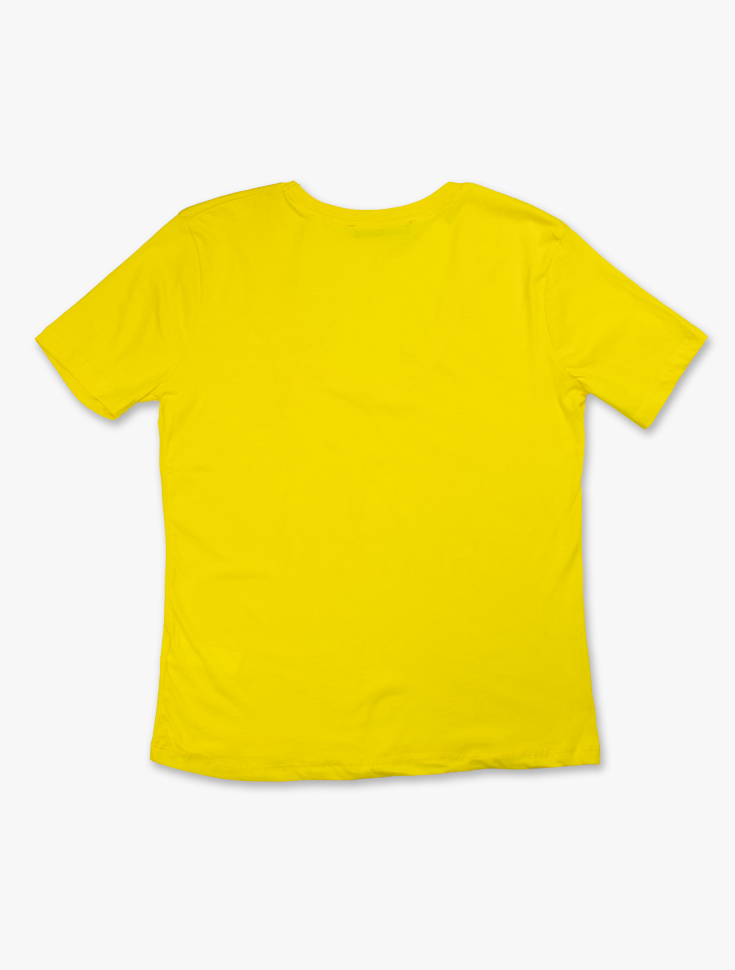 T-shirt larga decote V 