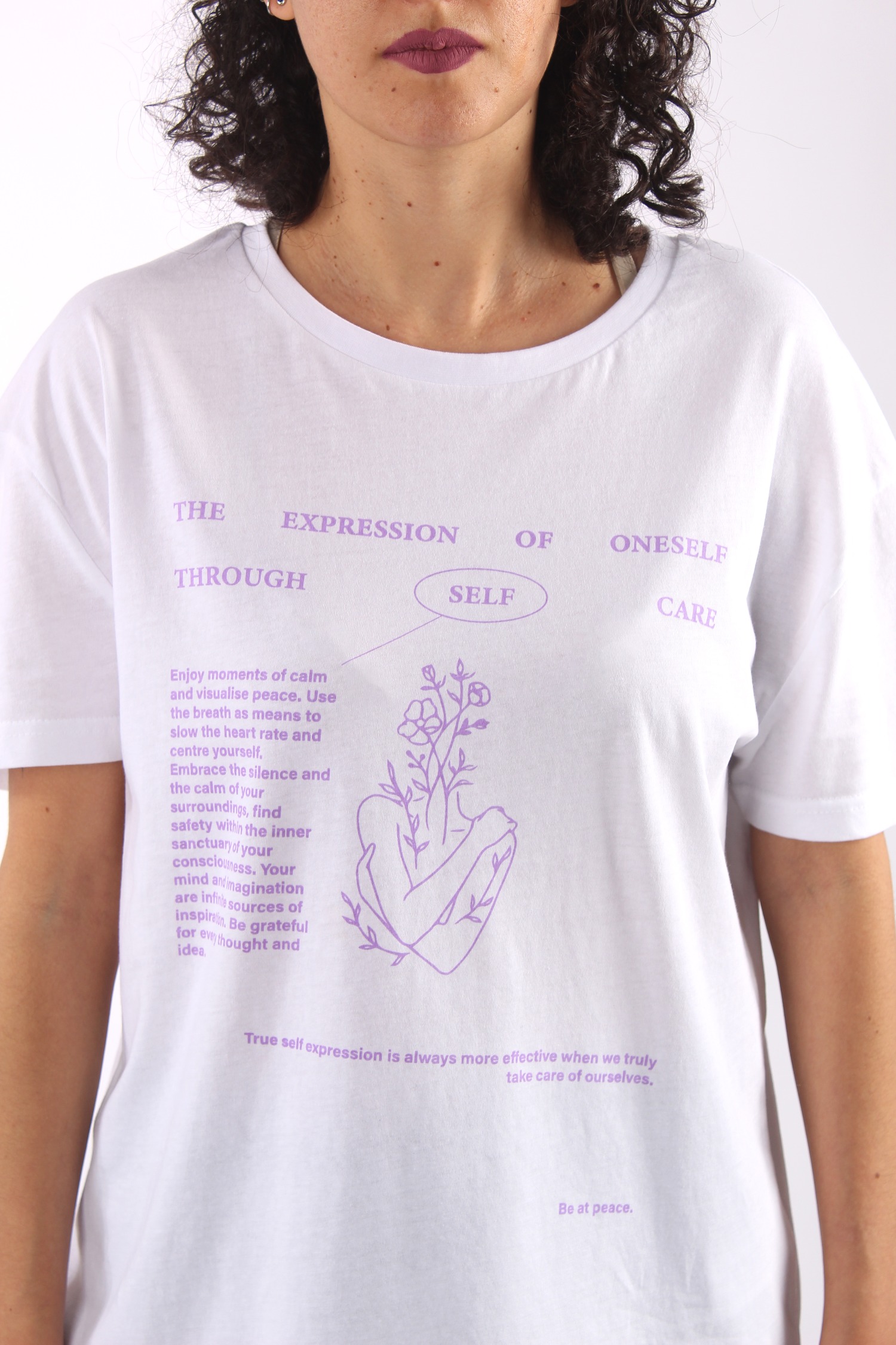T-shirt Básica com Impressão