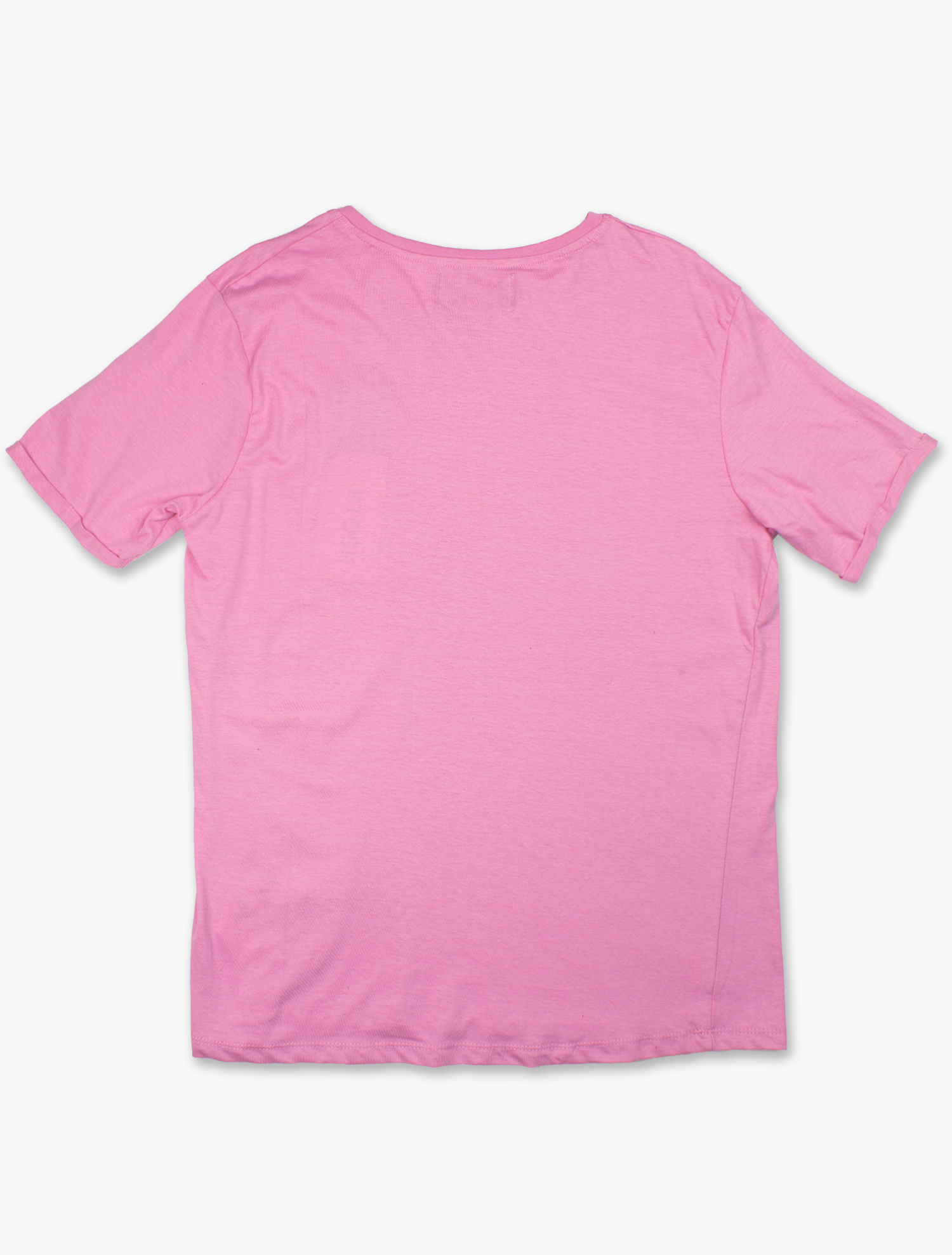 T-shirt básica com bolso no peito