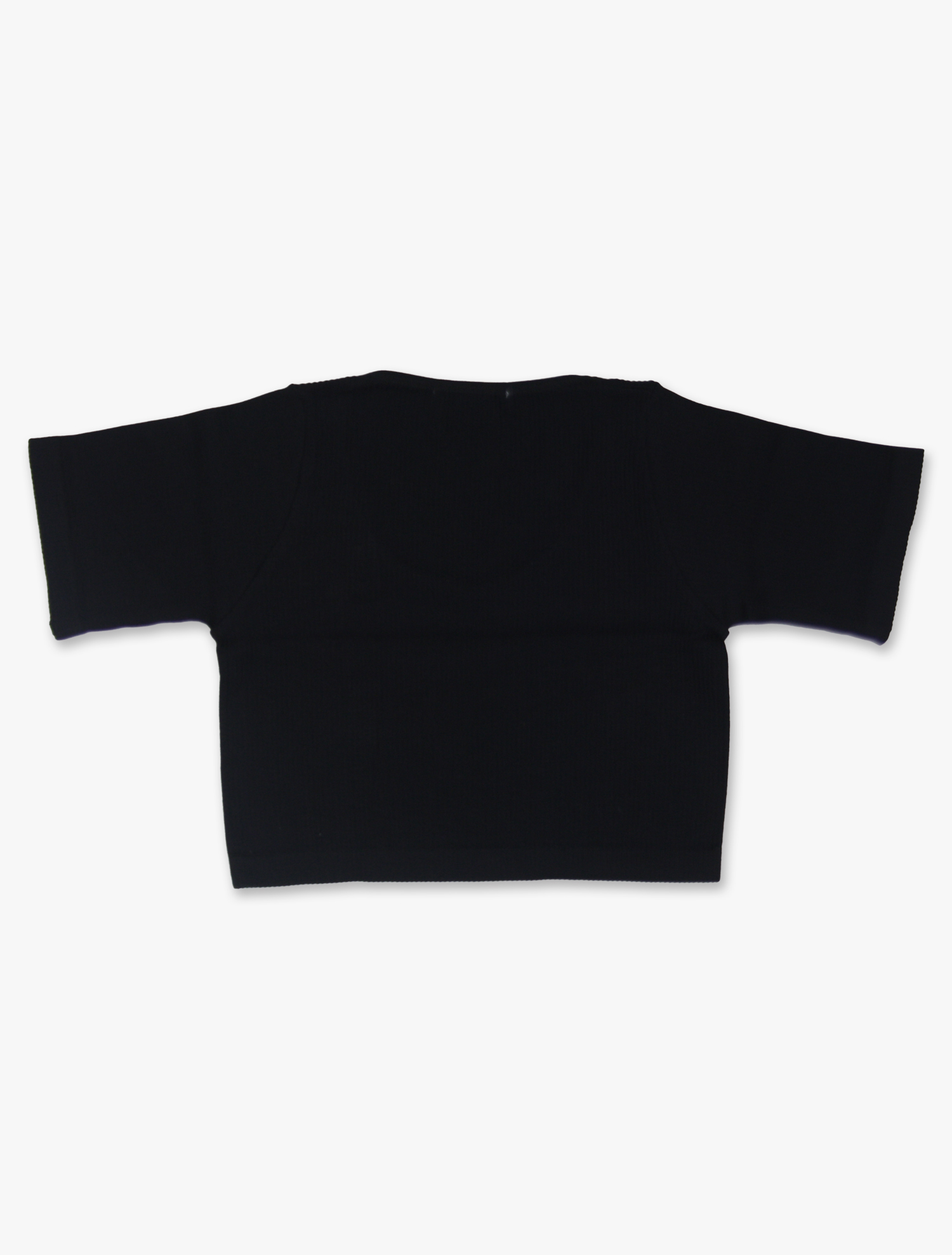 T-Shirt Cropped Canelado Desporto